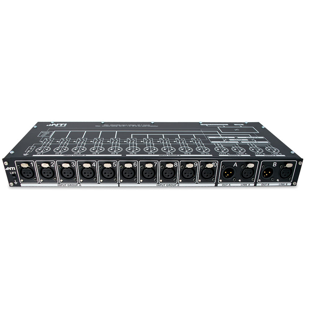 Audio In/out Switcher Input Switcher IS-1002 – NTi Audio UK Limited