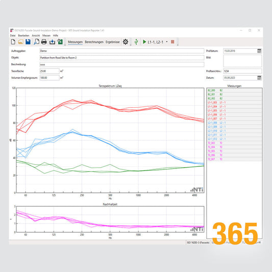 XL3 Sound Insulation Reporter 365