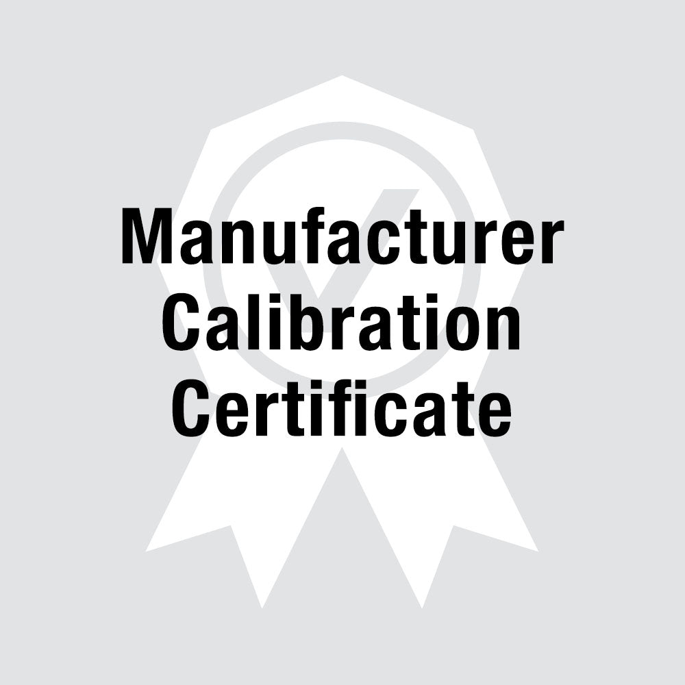 Accelerometer Manufacturer Calibration