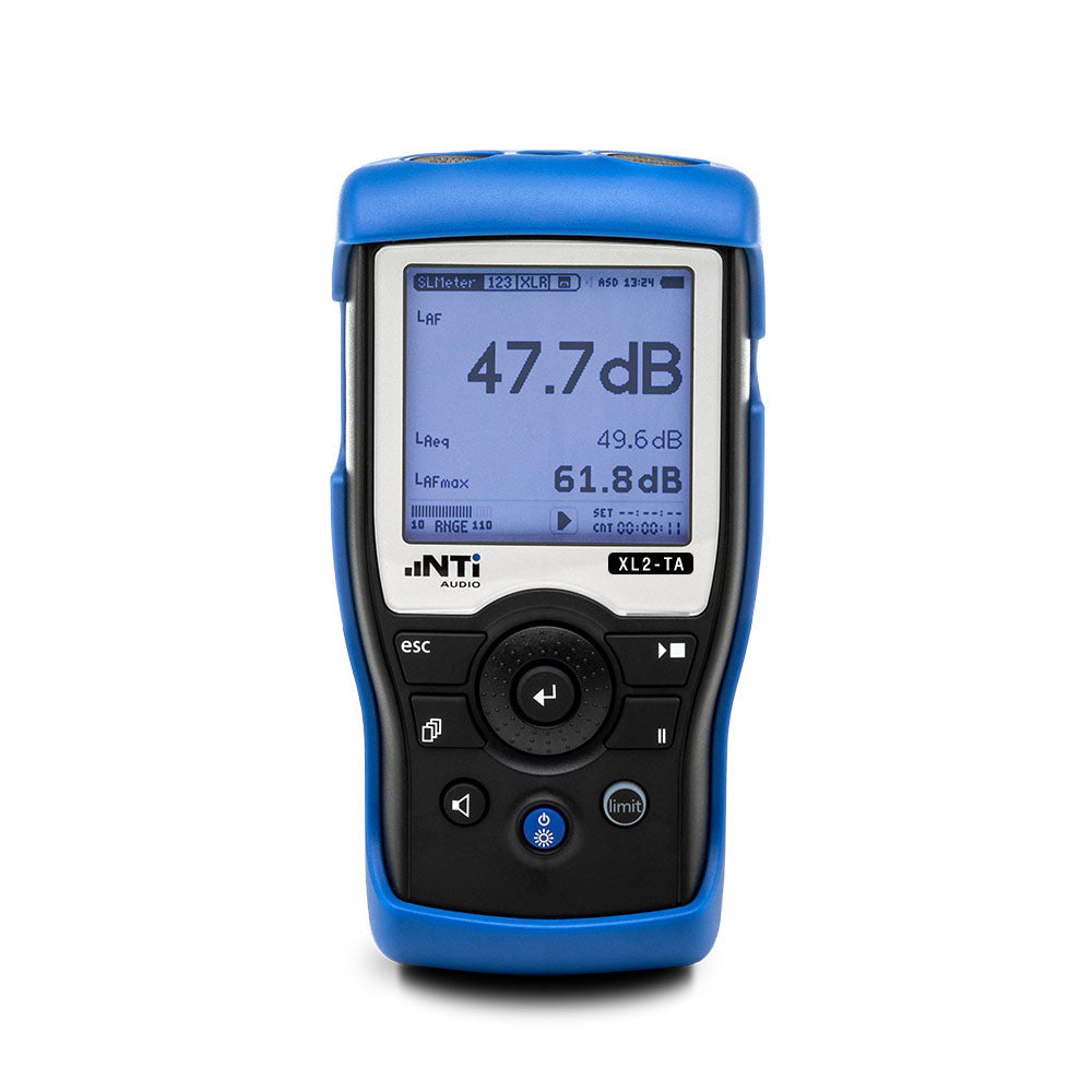 Sound Level Meter Ti XL2-TA Sound Level Meter – NTi Audio UK Limited